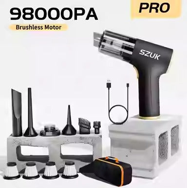 Mini Aspiradora Portátil Potente para Auto y Casa