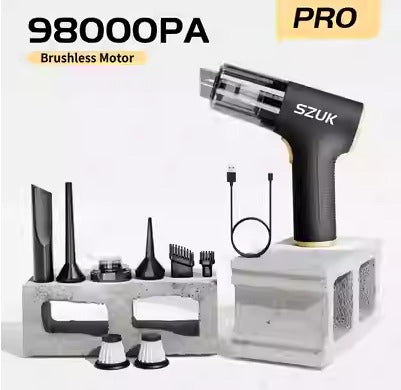 Mini Aspiradora Portátil Potente para Auto y Casa