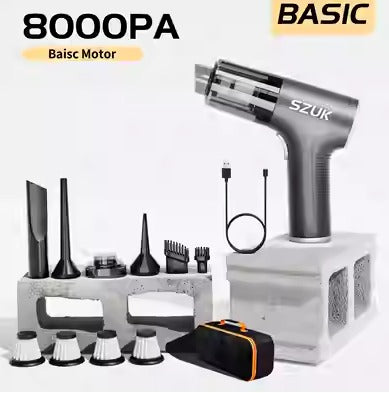 Mini Aspiradora Portátil Potente para Auto y Casa