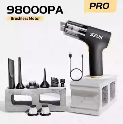 Mini Aspiradora Portátil Potente para Auto y Casa