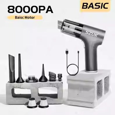 Mini Aspiradora Portátil Potente para Auto y Casa