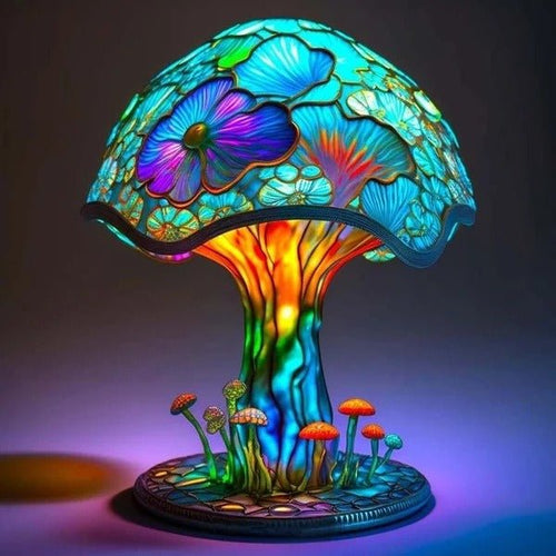 Magic Color Mushroom LED Decorative Lamp - Voltara