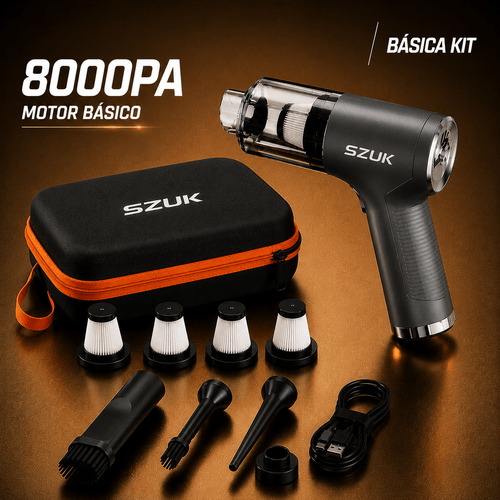 Mini Aspiradora Portátil Potente para Auto y Casa - Voltara